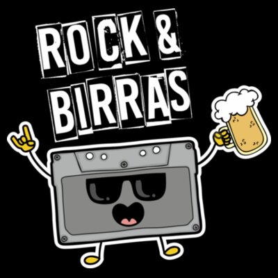 Camiseta Rock and Birras - Paraonia Records Design