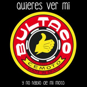 Camiseta Bultaco - Paranoia Records Design