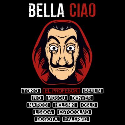 Camiseta Bella Ciao - Paranoia Records Design