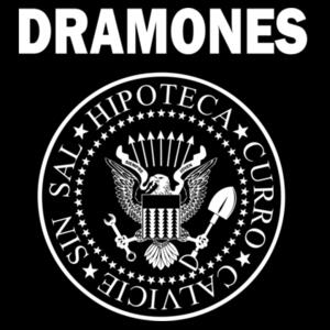 Camiseta Mujer Dramones - Paranoia Records Design