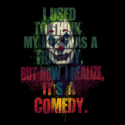 Camiseta Tragedy Comedy - Andriu Design
