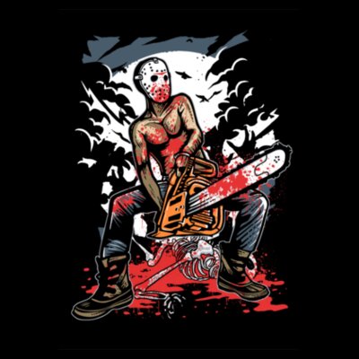 Camiseta Chainsaw Killer - ECF Design