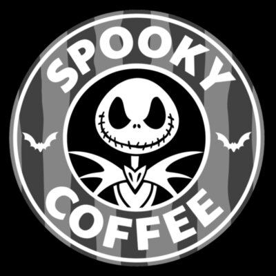 Camiseta Spooky Coffee - Jack skellington - Illustrandy Design