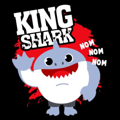 Camiseta King Shark - Illustrandy Design