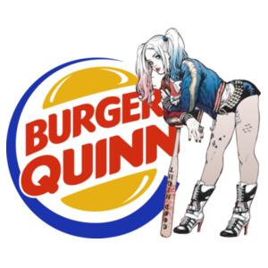 0001 Camiseta Burger Quinn - Paranoia Records Design
