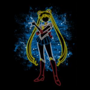 Camiseta Moon Neon - Sailor Moon - Andriu Design