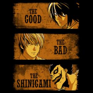 Camiseta The Good, the Bad and the Shinigami - DDJVIGO Design