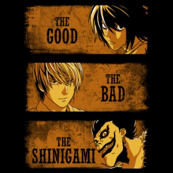 Camiseta The Good, the Bad and the Shinigami - DDJVIGO Design