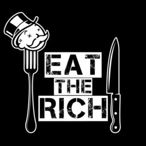 Camiseta Eat The Rich - Paranoia Records Design