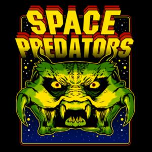 Camiseta Space Predator - Demonigote Design