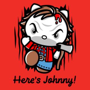 Camiseta Heres Johnny Kitty - Demonigote Design