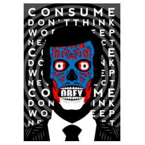 Camiseta Obey - Demonigote Design