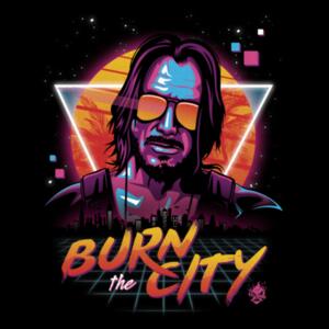 Camiseta Burn the City - OLIPOP Design