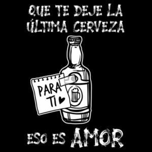 Camiseta La Ultima Cerveza - Paranoia Records Design