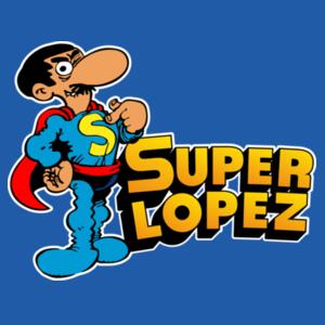 Camiseta Super Lopez - Paranoia Records Design