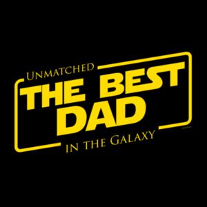 Camiseta The Best Dad in The Galaxy - Infinity by Infinity Design