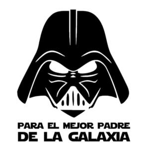 Camiseta para el mejor padre de la galaxia - ECF Design