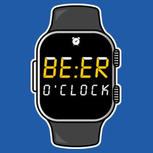 Camiseta Beer o'Clock - La Birra en Punto - Paranoia Records Design