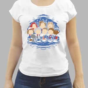 Camiseta Blanca Personalizada de Mujer Thumbnail