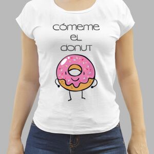 Camiseta Blanca Personalizada de Mujer Thumbnail