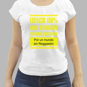 Camiseta Blanca Personalizada de Mujer Thumbnail