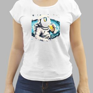 Camiseta Blanca Personalizada de Mujer Thumbnail