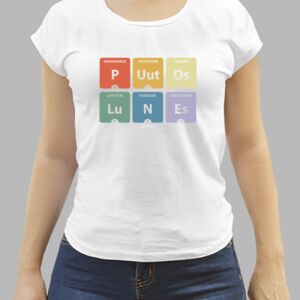 Camiseta Blanca Personalizada de Mujer Thumbnail