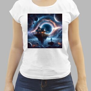 Camiseta Blanca Personalizada de Mujer Thumbnail