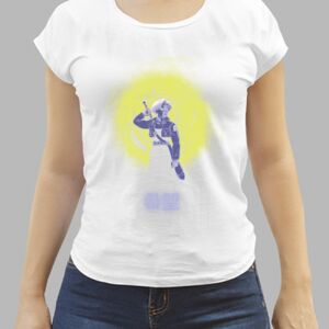 Camiseta Blanca Personalizada de Mujer Thumbnail