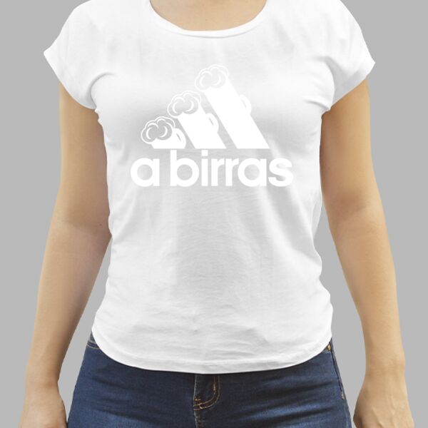 Camiseta Blanca Personalizada de Mujer Thumbnail