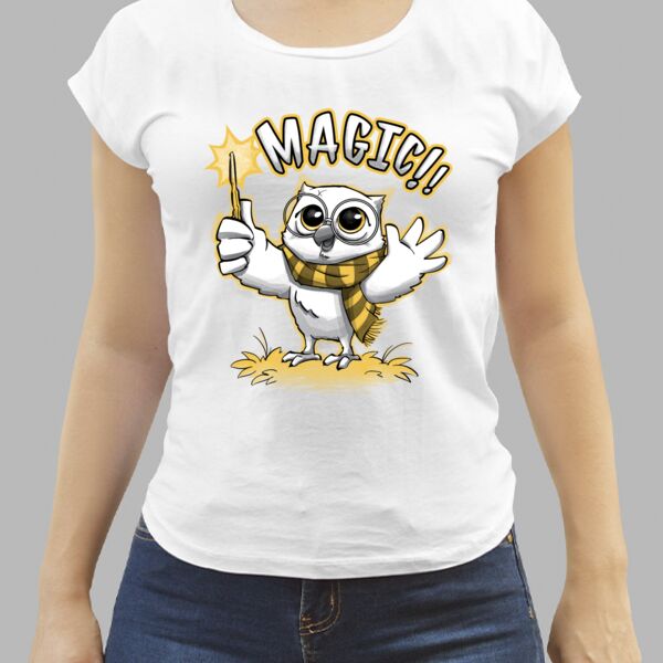 Camiseta Blanca Personalizada de Mujer Thumbnail