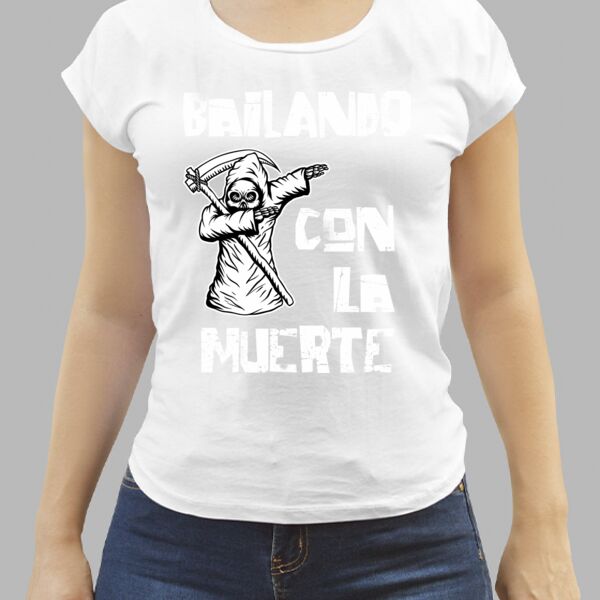 Camiseta Blanca Personalizada de Mujer Thumbnail