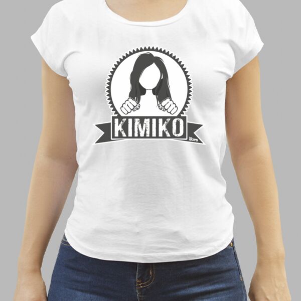 Camiseta Blanca Personalizada de Mujer Thumbnail