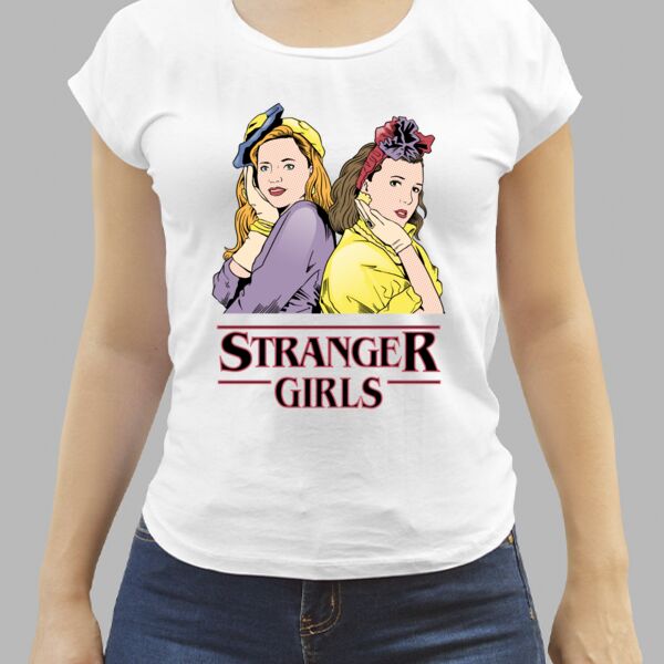 Camiseta Blanca Personalizada de Mujer Thumbnail