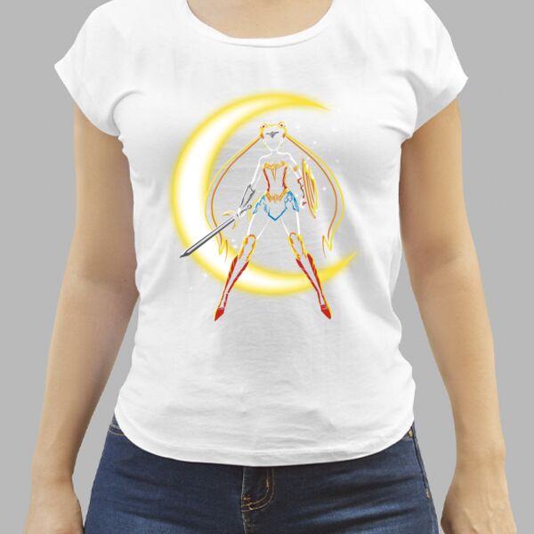 Camiseta Blanca Personalizada de Mujer Thumbnail