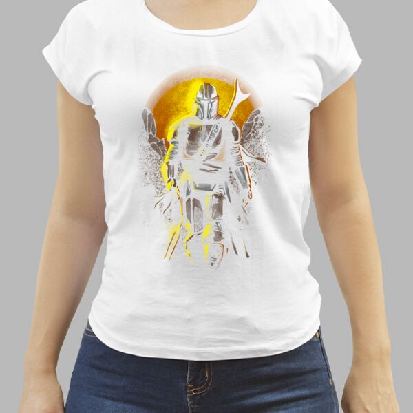 Camiseta Blanca Personalizada de Mujer Thumbnail