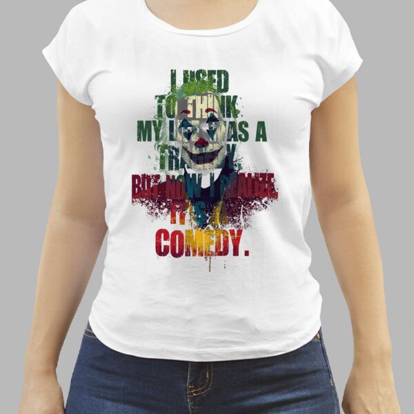 Camiseta Blanca Personalizada de Mujer Thumbnail