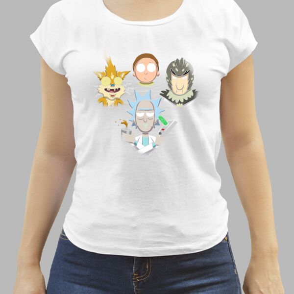 Camiseta Blanca Personalizada de Mujer Thumbnail