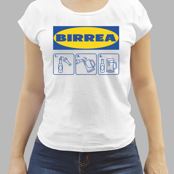 Camiseta Blanca Personalizada de Mujer Thumbnail