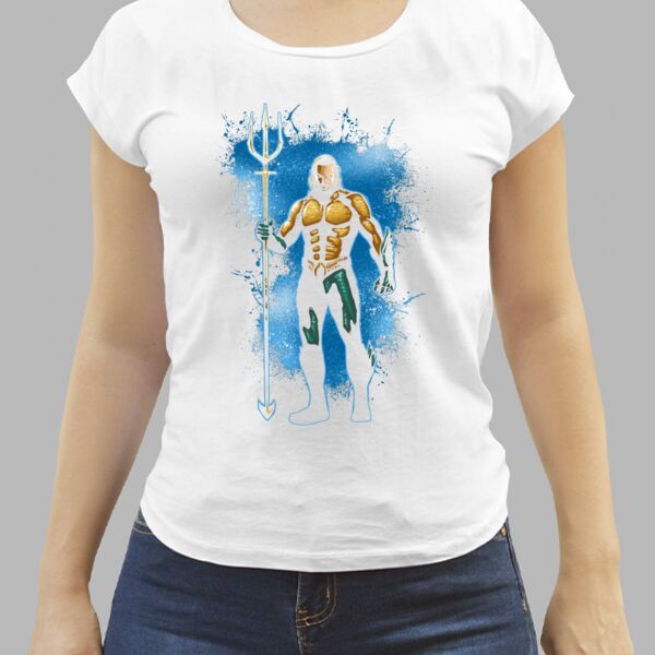 Camiseta Blanca Personalizada de Mujer Thumbnail