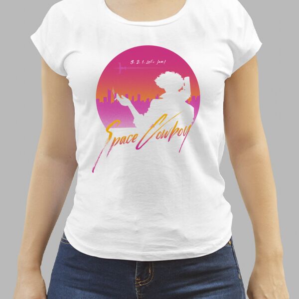 Camiseta Blanca Personalizada de Mujer Thumbnail