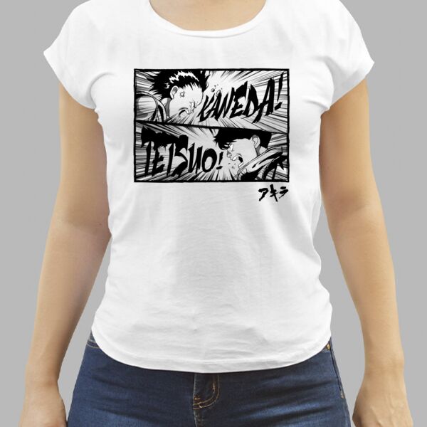 Camiseta Blanca Personalizada de Mujer Thumbnail