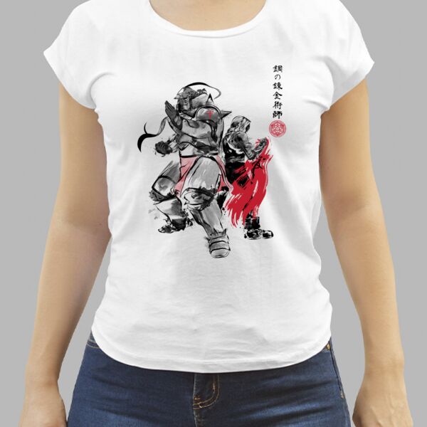 Camiseta Blanca Personalizada de Mujer Thumbnail