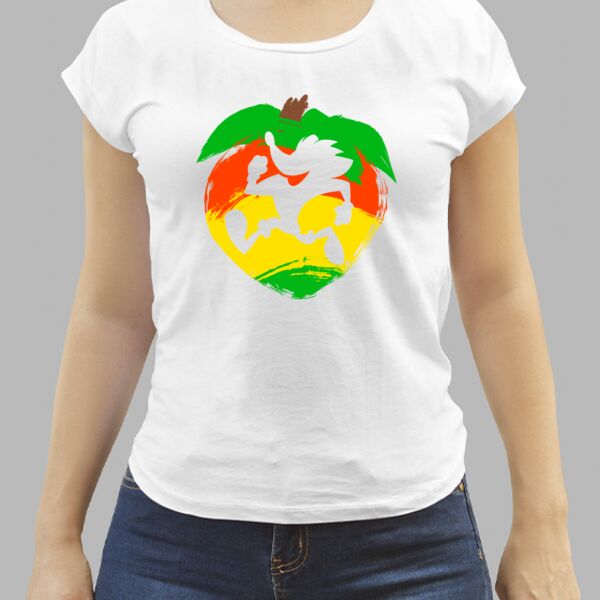 Camiseta Blanca Personalizada de Mujer Thumbnail