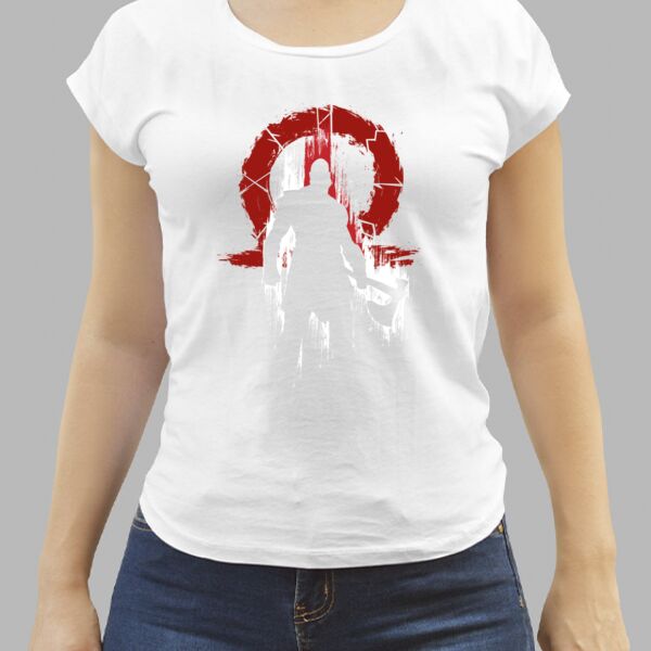 Camiseta Blanca Personalizada de Mujer Thumbnail