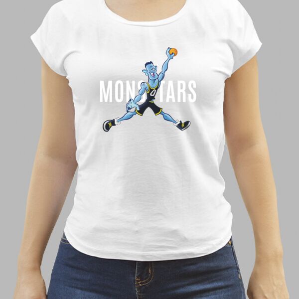 Camiseta Blanca Personalizada de Mujer Thumbnail