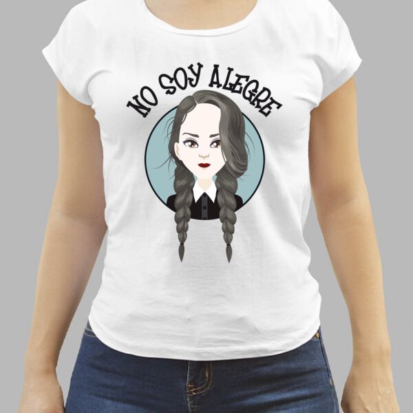 Camiseta Blanca Personalizada de Mujer Thumbnail