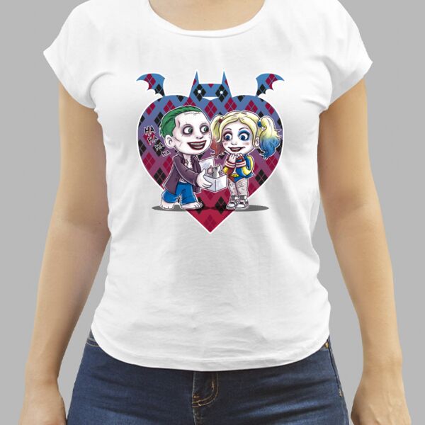 Camiseta Blanca Personalizada de Mujer Thumbnail