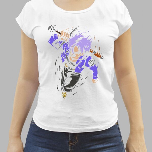 Camiseta Blanca Personalizada de Mujer Thumbnail