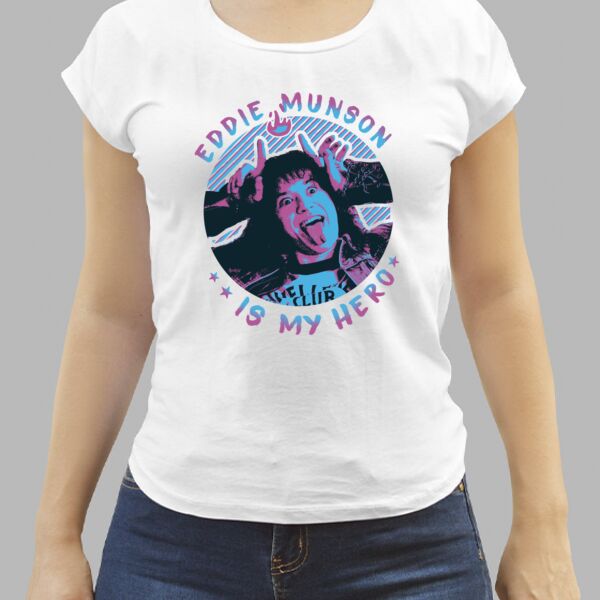 Camiseta Blanca Personalizada de Mujer Thumbnail